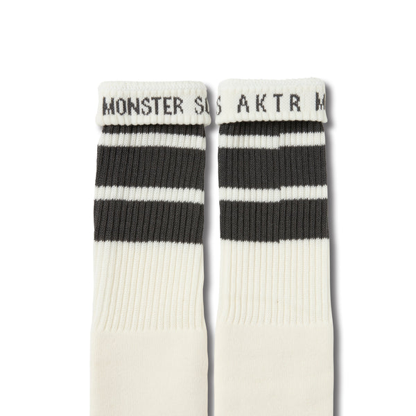 MONSTER SOCKS ECRUxGY
