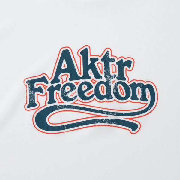 KIDS FREEDOM LOGO SPORTS TEE WH