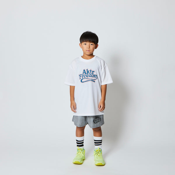 KIDS FREEDOM LOGO SPORTS TEE WH