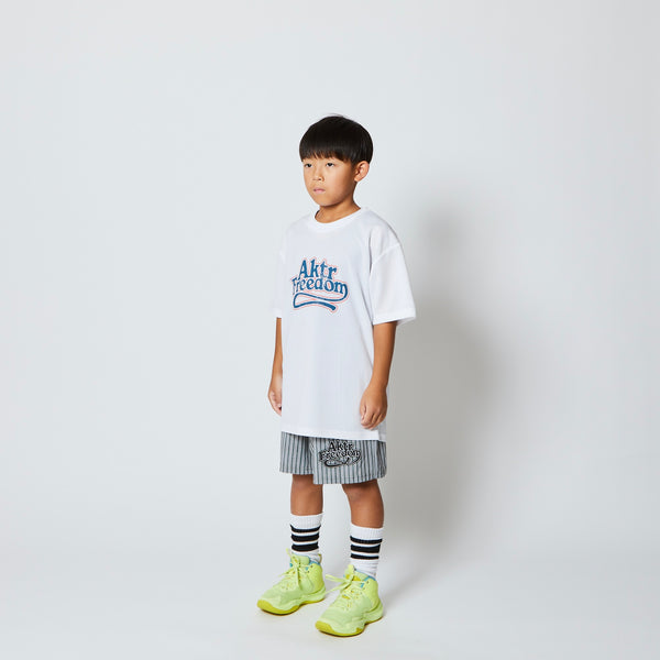 KIDS FREEDOM LOGO SPORTS TEE WH