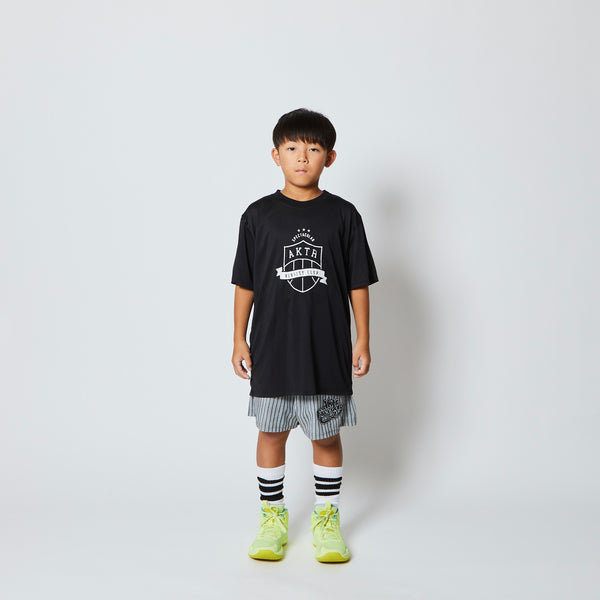 KIDS EMBLEM LOGO SPORTS TEE BK