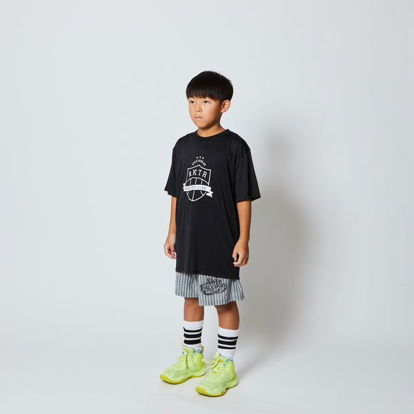 KIDS EMBLEM LOGO SPORTS TEE BK