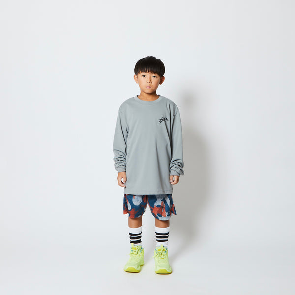 KIDS TORSION NICK L/S SPORTS TEE GY