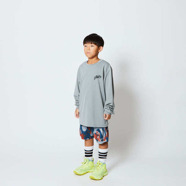 KIDS TORSION NICK L/S SPORTS TEE GY
