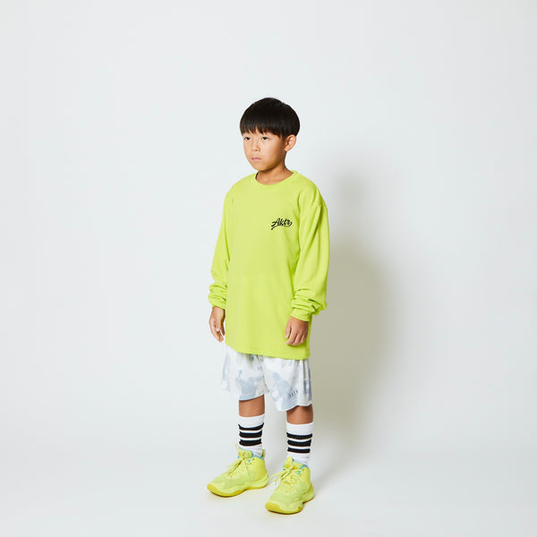 KIDS TORSION NICK L/S SPORTS TEE LGR