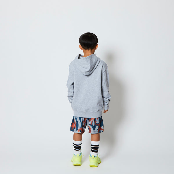 KIDS SCRIPT LOGO SWEAT HOODIE GY