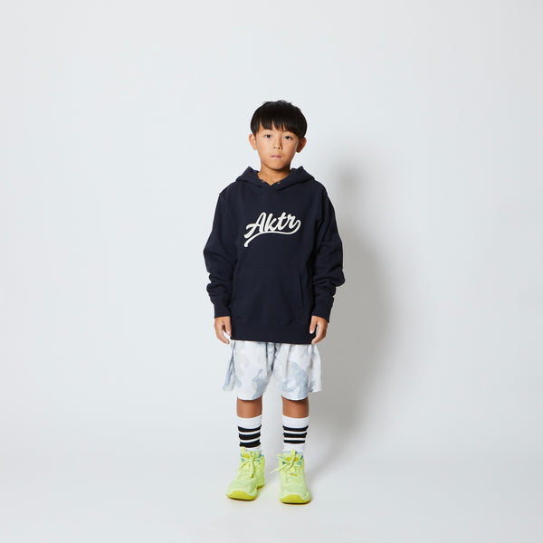 KIDS SCRIPT LOGO SWEAT HOODIE NV