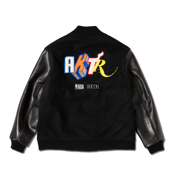 NBAxAKTR VARSITY JACKET BK