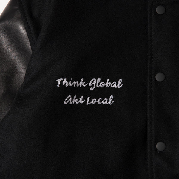 NBAxAKTR VARSITY JACKET BK