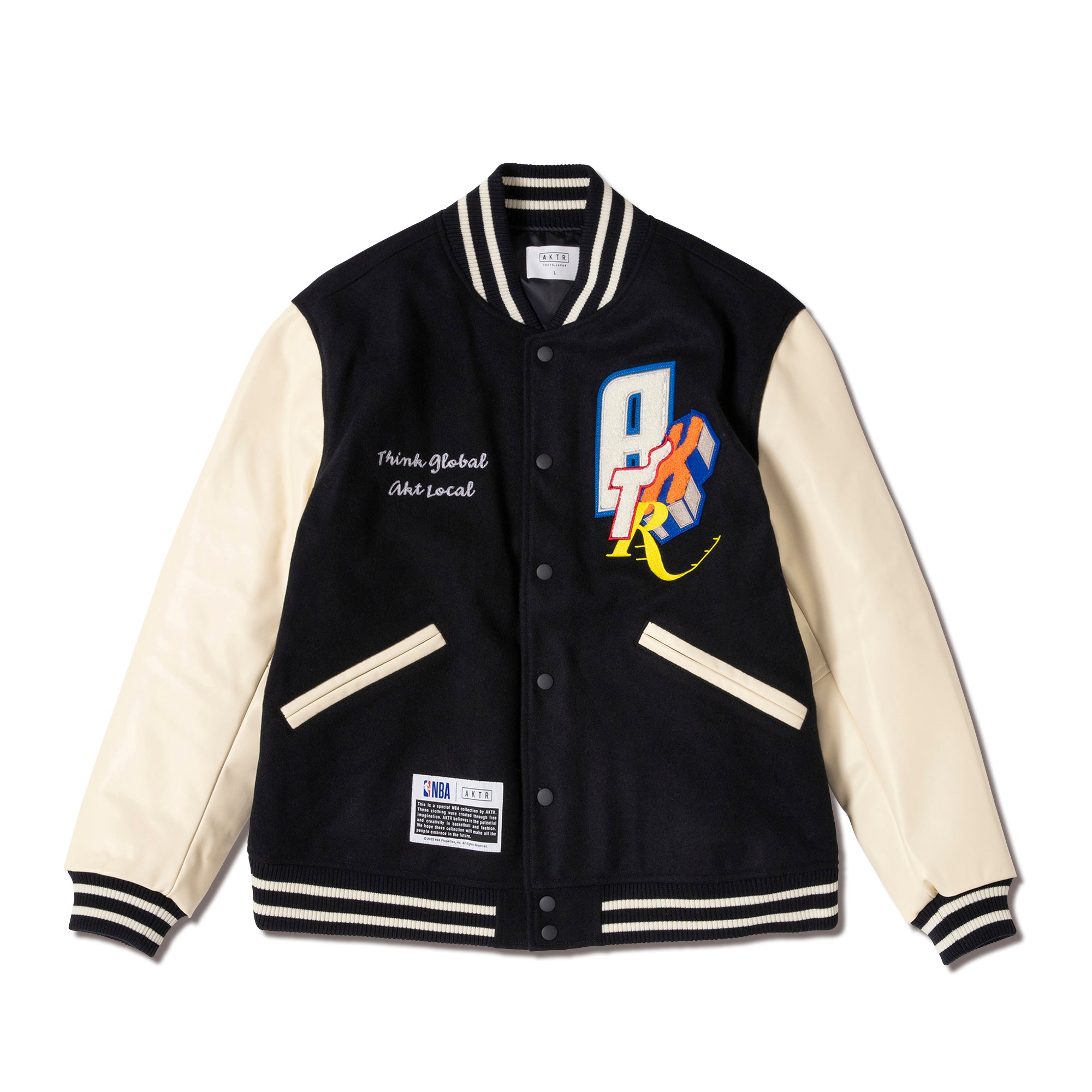 NBAxAKTR VARSITY JACKET NV – AKTR OFFICIAL