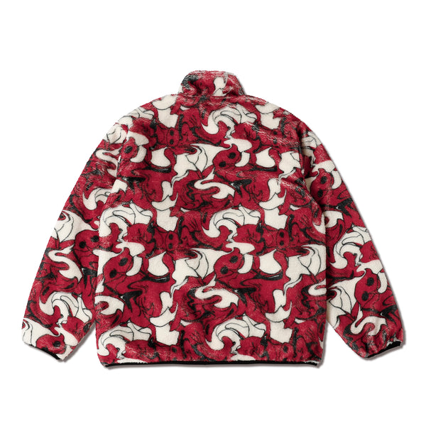 NBAxAKTR REV FLEECE JACKET CHI RDxBK