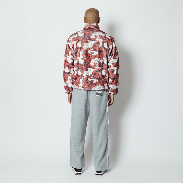 NBAxAKTR REV FLEECE JACKET CHI RDxBK