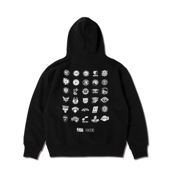 NBAxAKTR CUTUP LOGO SWEAT HOODIE BK