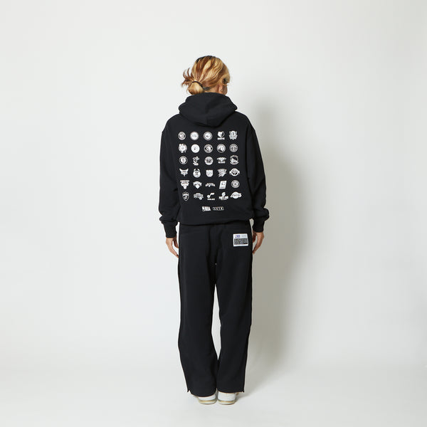 NBAxAKTR CUTUP LOGO SWEAT HOODIE BK