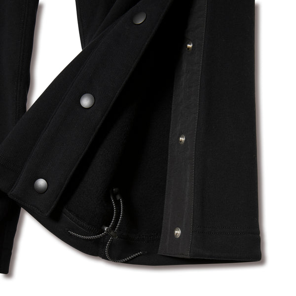 NBAxAKTR SIDE SNAP SWEAT PANTS BK