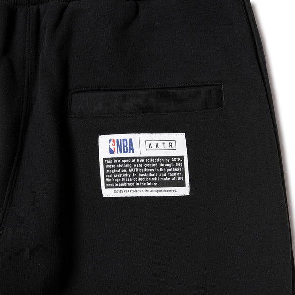 NBAxAKTR SIDE SNAP SWEAT PANTS BK