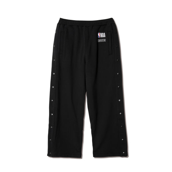 NBAxAKTR SIDE SNAP SWEAT PANTS BK