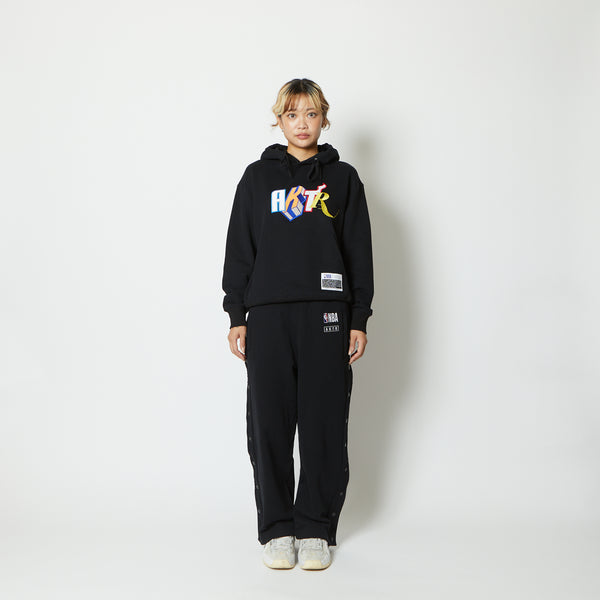 NBAxAKTR SIDE SNAP SWEAT PANTS BK