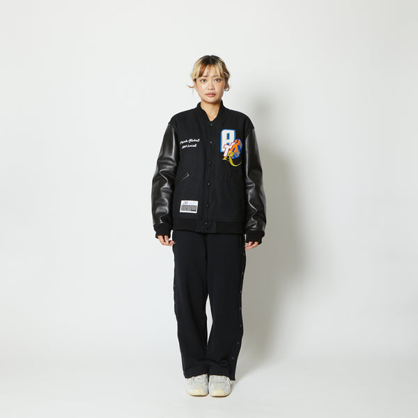 NBAxAKTR SIDE SNAP SWEAT PANTS BK