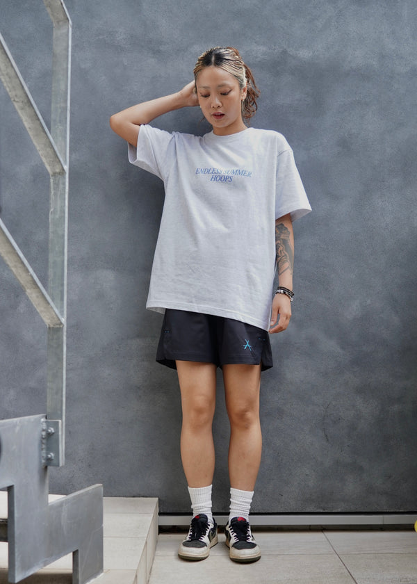ORION x AKTR S/S COTTON TEE LGY