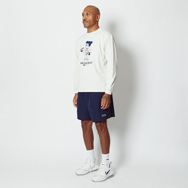 CHUNKY NICK LS FIT L/S SP TEE ECRU