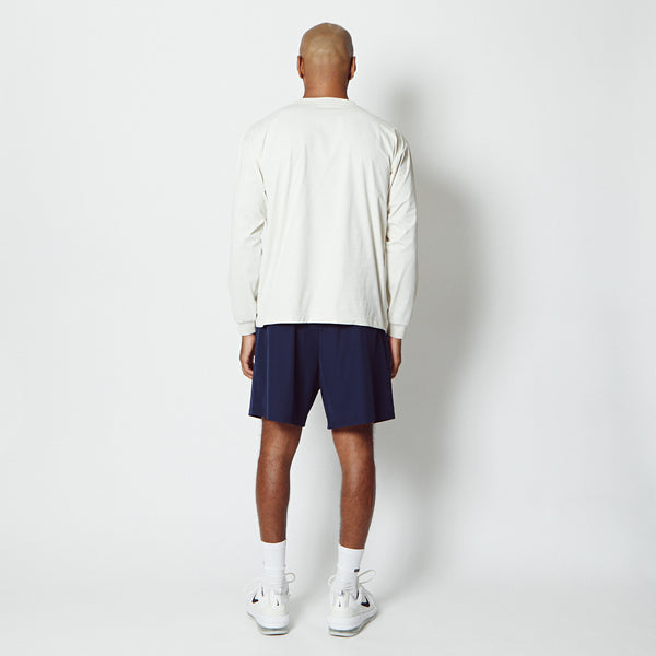 CHUNKY NICK LS FIT L/S SP TEE ECRU