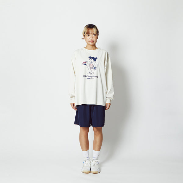 CHUNKY NICK LS FIT L/S SP TEE ECRU