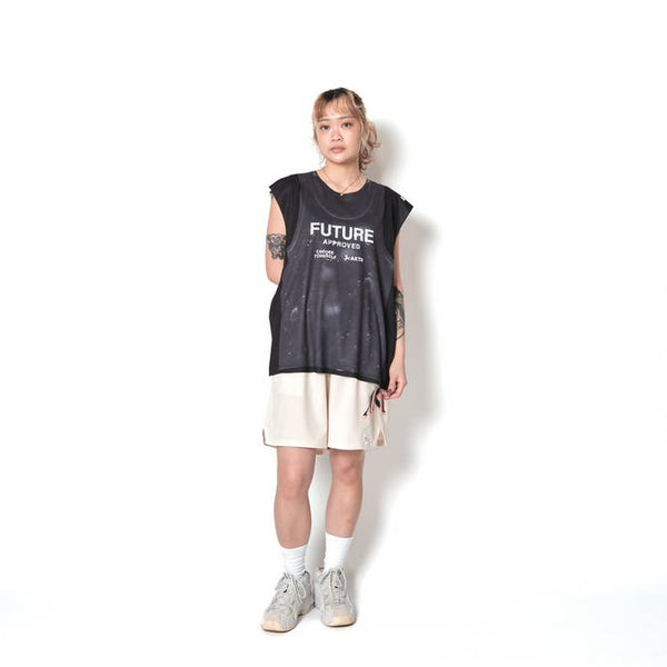 F.A. FAKE SP SLEEVELESS TEE BK