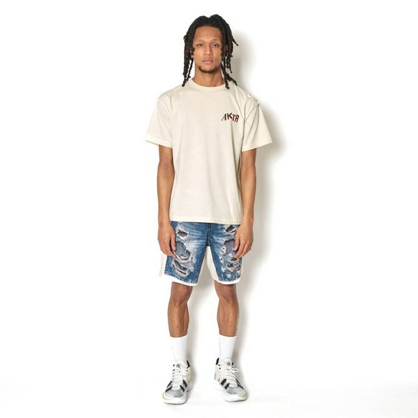 F.A. DESTROY BALL T/C LOOSE TEE ECRU