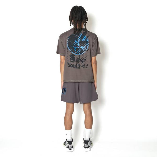 F.A. DESTROY LOGO WIDE 5.5 SHORTS CH