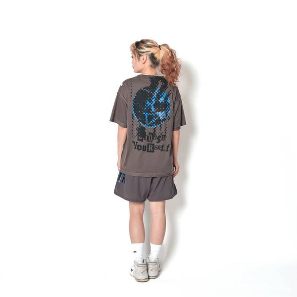 F.A. DESTROY LOGO WIDE 5.5 SHORTS CH