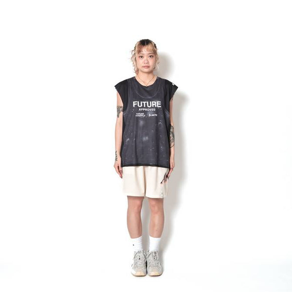 F.A. DESTROY LOGO WIDE 5.5 SHORTS EC