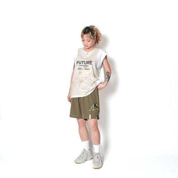 F.A. DESTROY LOGO WIDE 5.5 SHORTS OL