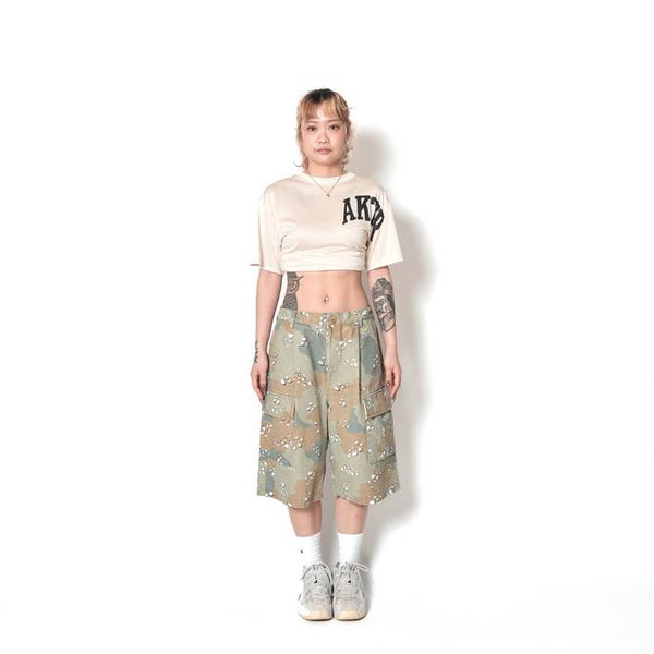 F.A. DESERT CAMO CARGO HALF PANTS BG
