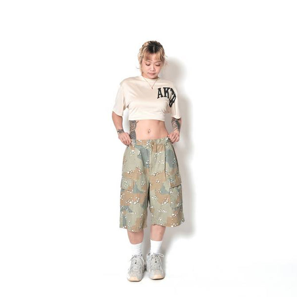 F.A. DESERT CAMO CARGO HALF PANTS BG