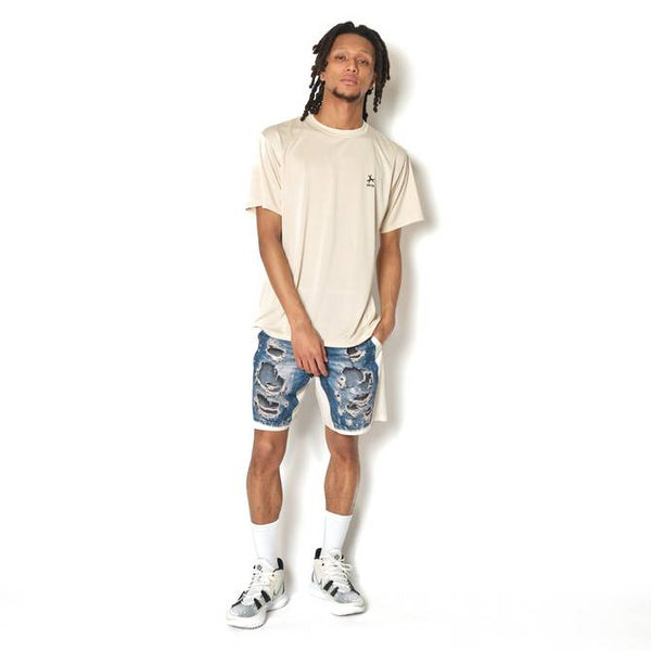 ALLWAYS TRI-LINE SP TEE ECRU