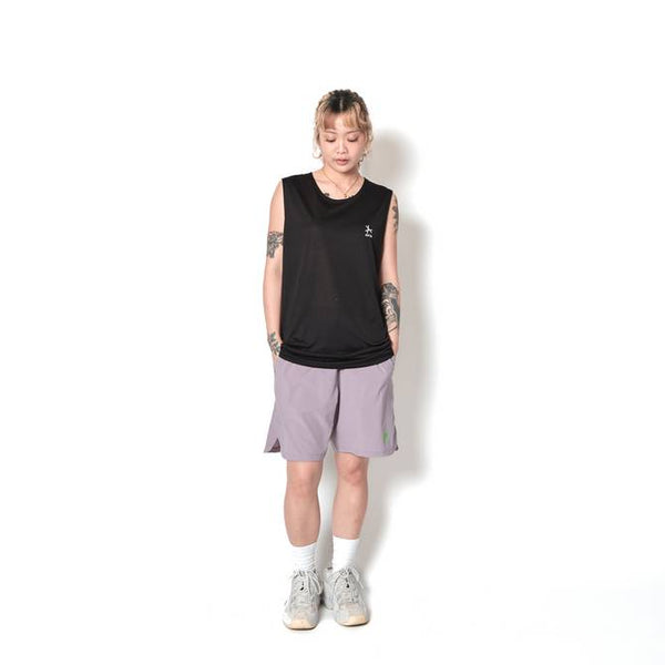 ALLWAYS TRI-LINE SP SLVELESS TEE BK