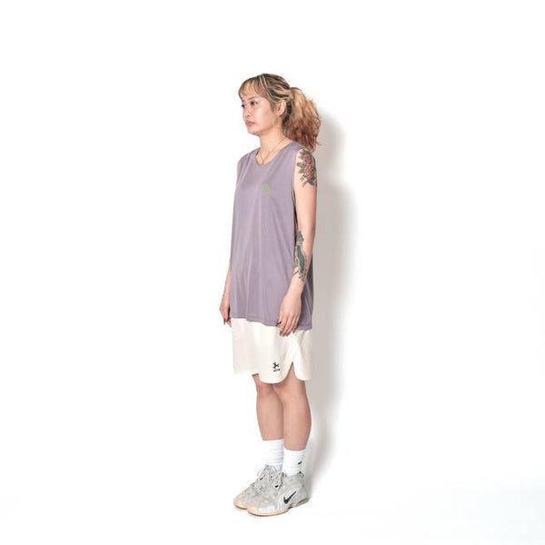 ALLWAYS TRI-LINE SP SLVELESS TEE LD