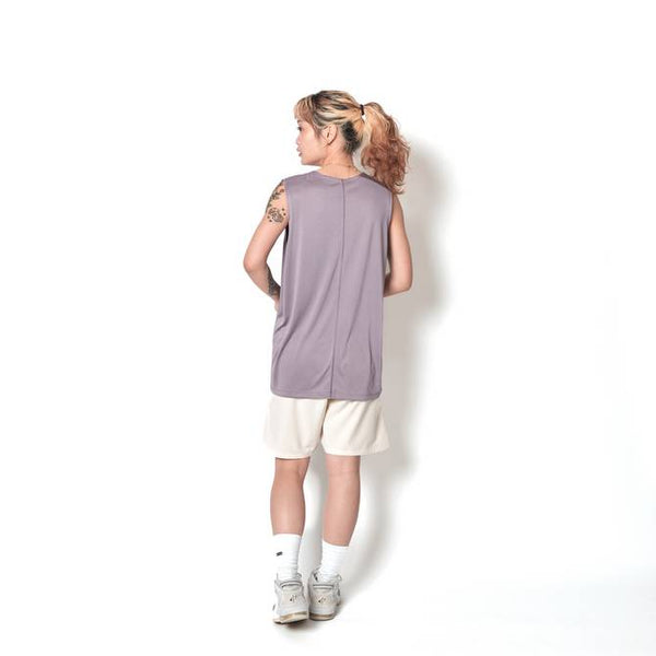 ALLWAYS TRI-LINE SP SLVELESS TEE LD
