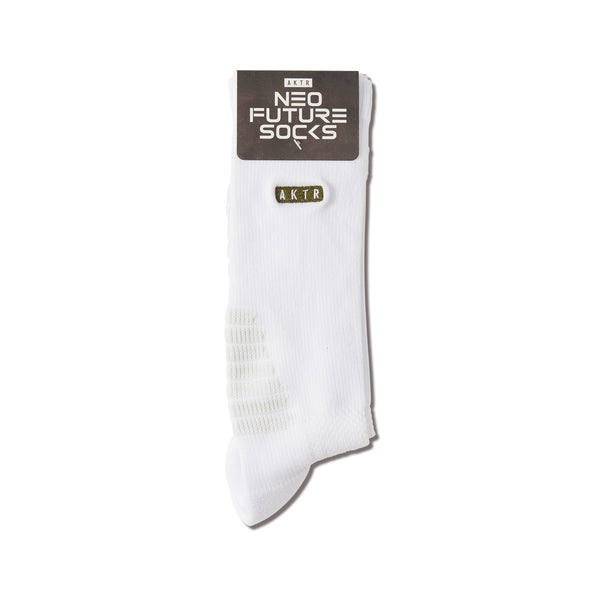 AKTR LOGO NEO FUTURE SOCKS WH