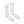 Load image into Gallery viewer, AKTR LOGO NEO FUTURE SOCKS WH
