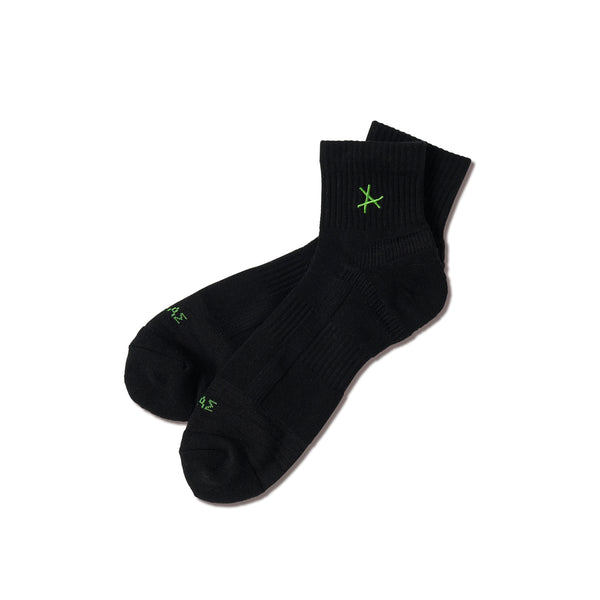ATLAS SOCKS SHORT BK