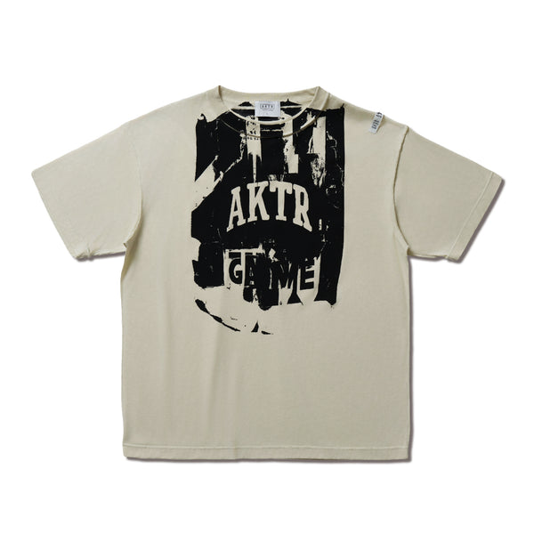F.A. CHAOS GAME T/C LOOSE TEE ECRU