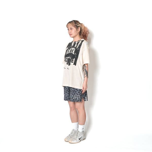 F.A. CHAOS GAME T/C LOOSE TEE ECRU