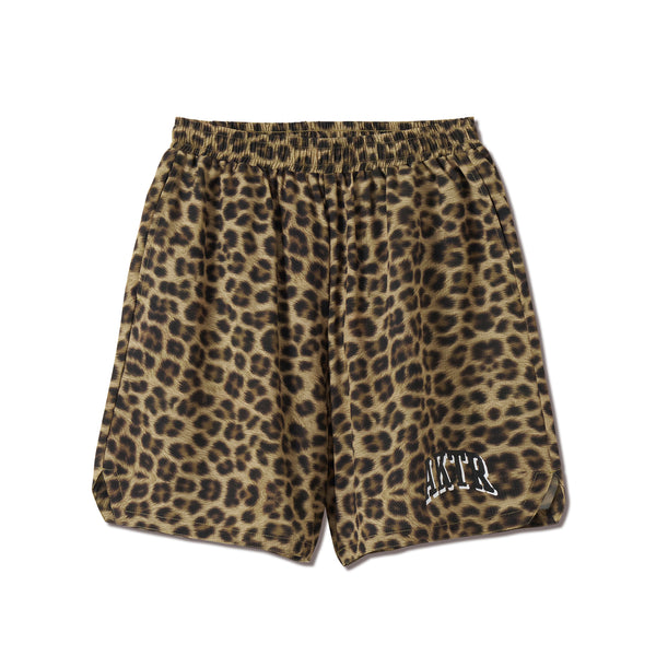 F.A. LEOPARD WIDE 5.5″ SHORTS CML