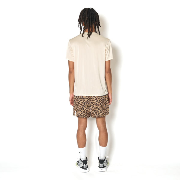 F.A. LEOPARD WIDE 5.5″ SHORTS CML