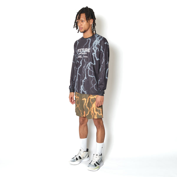 THUNDERBOLT F.A. SP L/S LOOSE TEE BK