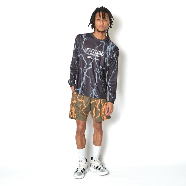 THUNDERBOLT F.A. SP L/S LOOSE TEE BK