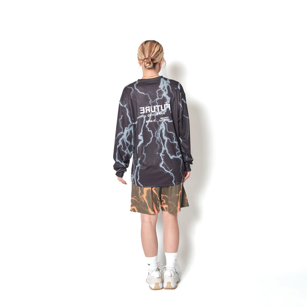THUNDERBOLT F.A. SP L/S LOOSE TEE BK