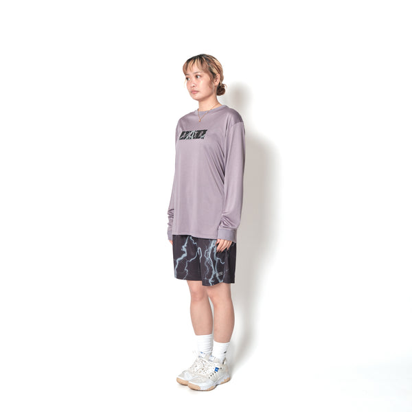 THUNDERBOLT BOX LOGO SP L/S TEE LD